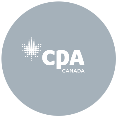 CPA Canada logo - white