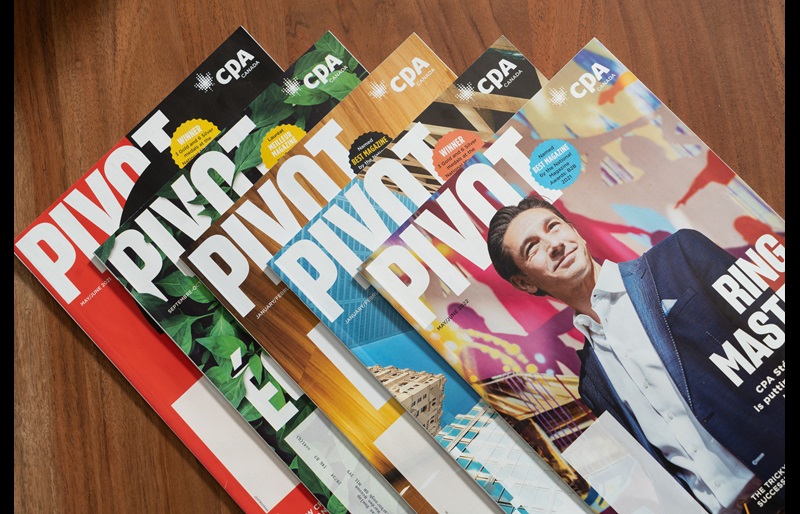 Pivot, CPA, CA, CMA, and CGA Magazine archives