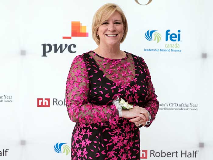 CFOY winner Nathalie Bernier at CFOY award show