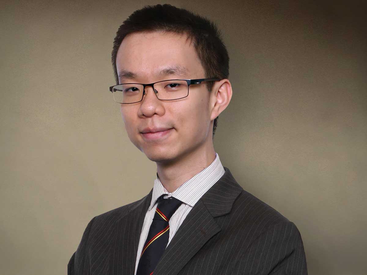 Portrait de Lawrence Zhang, premier à l’EFC de 2018