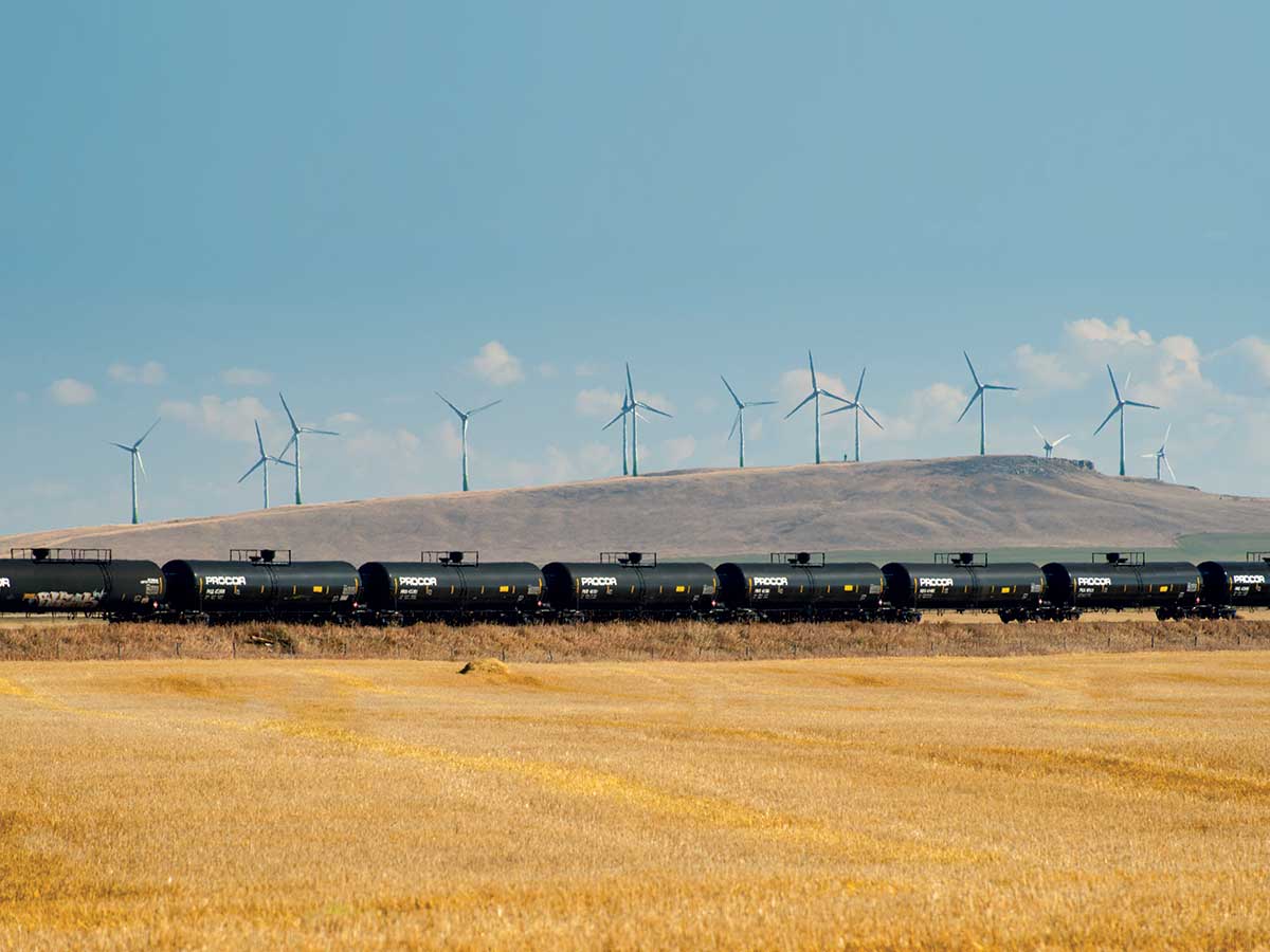 Windmills in Alberta