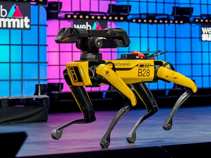Marc Raibert, Founder & CEO, Boston Dynamics, speaks on 'Welcome to the future of mobile robots' and demonstrate their capability onstage