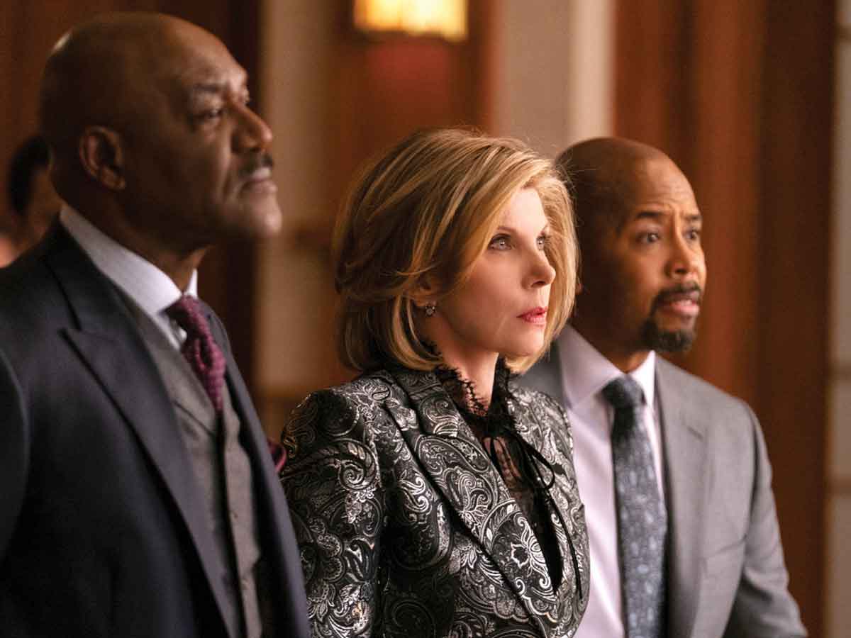 Shot from the TV show The Good Fight