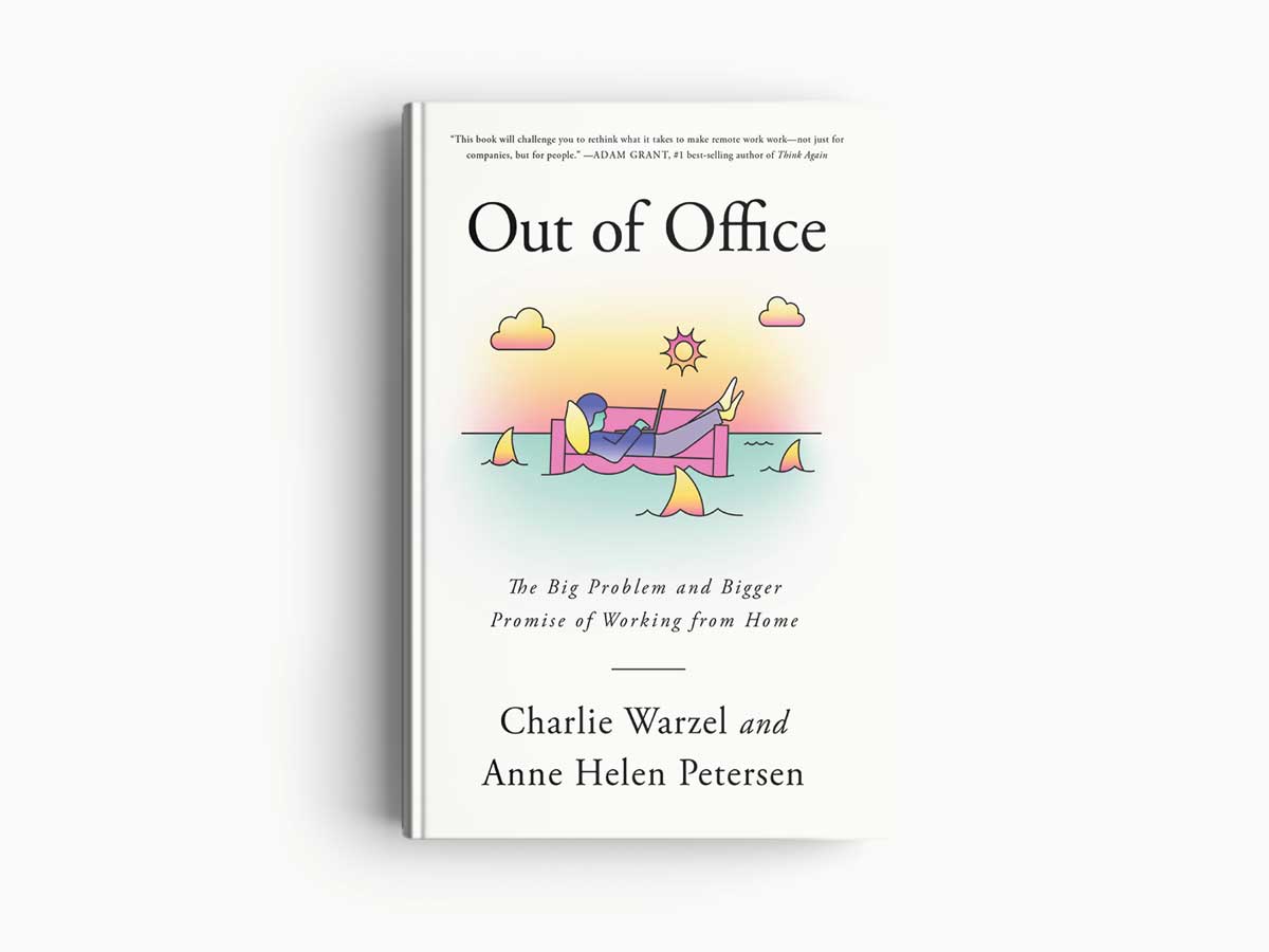The front cover of the book Out of Office is shown