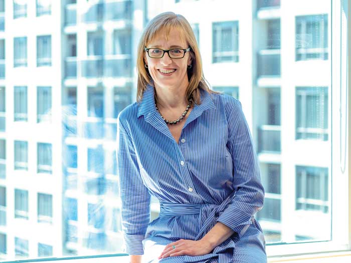 Portrait of Pamele Steer, CPA Canada’s president and CEO 