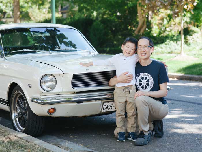 Profile image of CPA Jonathan Wong and his son