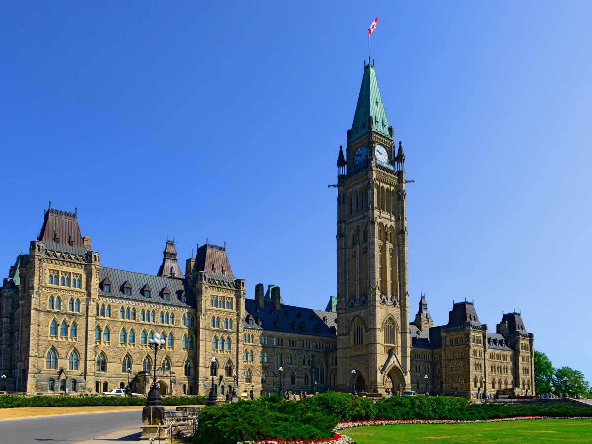 Parliament Hill, Peace Tower, Ottawa, Ont., Canada