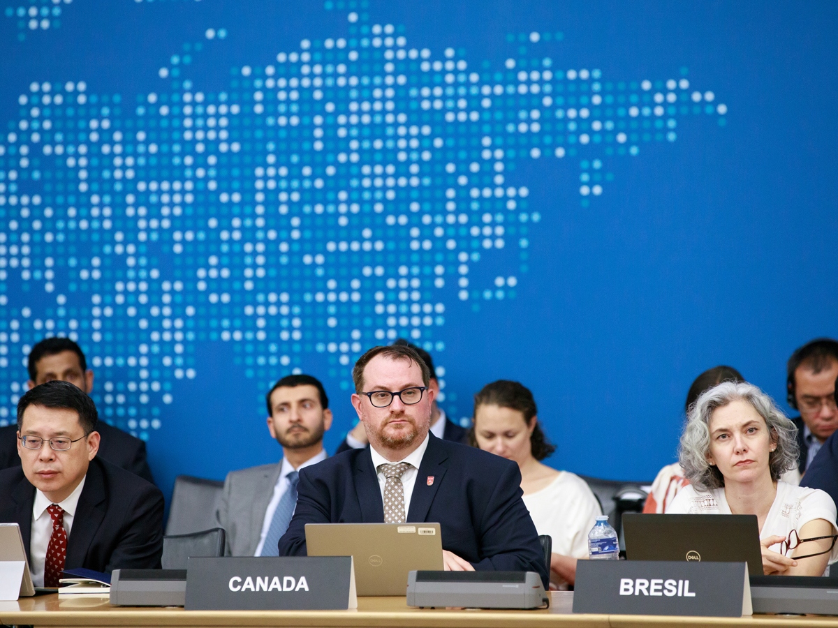 Jeremy Weil heads a Canadian delegation at the FATF