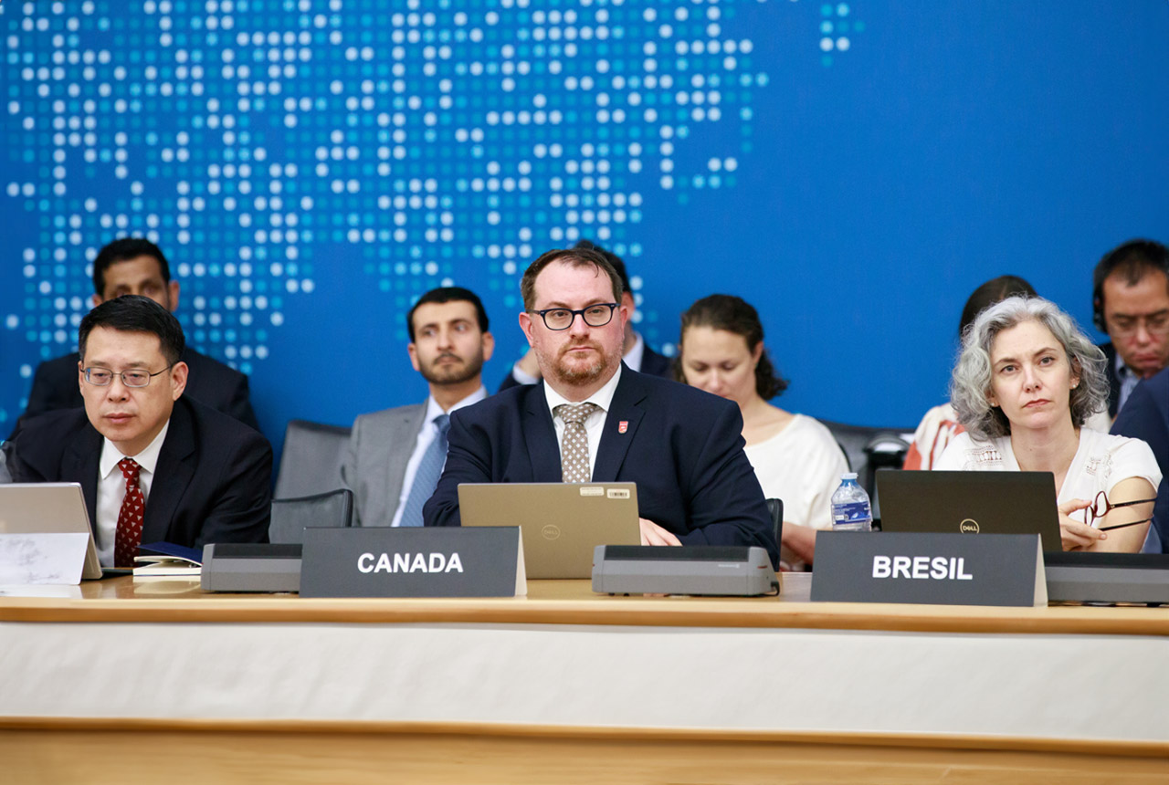 Jeremy Weil heads a Canadian delegation at the FATF