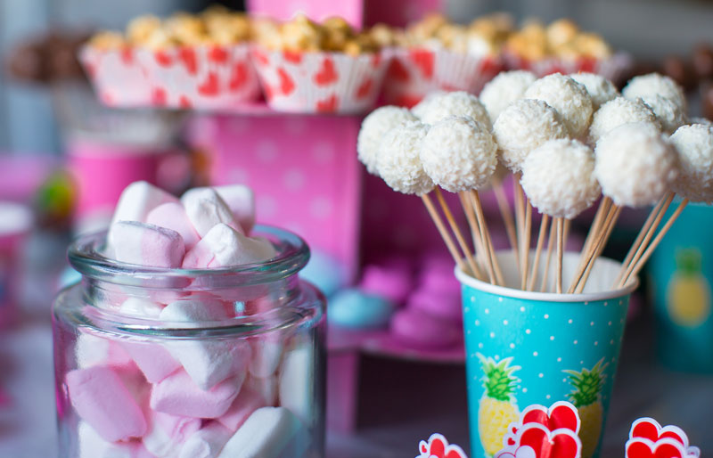 Table of party sweets