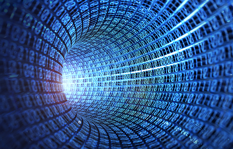 Glimmer of light at the end of a vortex tunnel of digital data