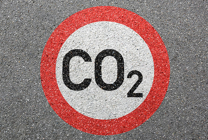 CO2 emissions emission Carbon dioxide clean air pollution reduction road sign zone concept