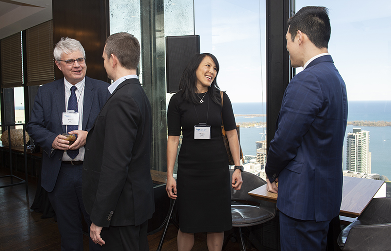 photo taken at a CPA Canada event with CPA employees